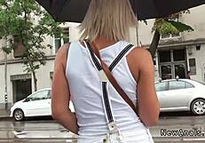 beautiful blonde amateur anal fucked pov with big cock