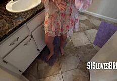 Laney and Delliah fight over my cock in stepsister rivalry