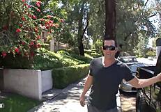 Tempting a Skinny Blonde Slut with a Giant Monster Cock