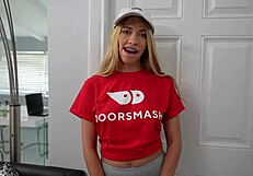 Khloe Kapri brings Conor Coxxx a wet burrito that leads to squirting and doggystyle