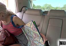 Naomi Woods Stranded In Hardcore Cumshot