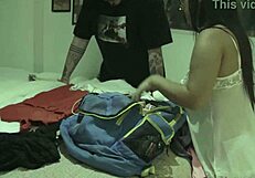 Behind The Scenes With Brunna Paz In Backroom