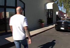 Would-be model rides nice hard cock teasingly