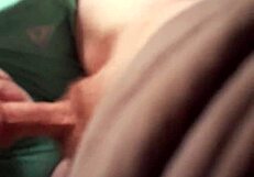 the guy works his cock in the gay scene