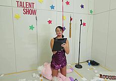 rough hardcore teen amateur gets bound and dominated