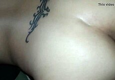 sexy wife bends over for big cock and cums hard