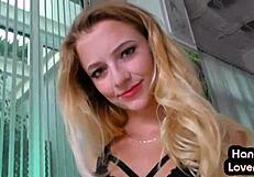 Wanking Amateur Cutie Tugging Pov Cock While Talking Dirty