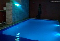 Big cock teases huge ass in intriguing contrast