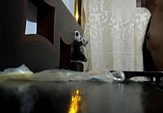 Subscriber visits cuckold home and rips clothes