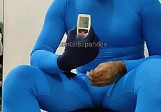 Oh, Feel That Zentai Injection In Spandex Masked Hood Fetish!