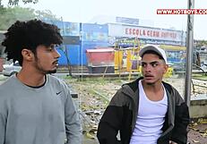 My Friend Fucks The Street Slut's Ass In Intense Anal Session