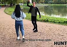 Girl enjoys poems during intimate moment