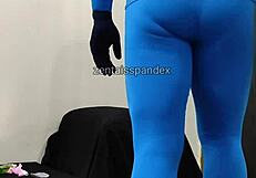 Oh, Feel That Zentai Injection In Spandex Masked Hood Fetish!