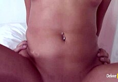 Hot Latina Swallows Cum After Intense Fuck With Boyfriend