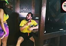 leo skol, brazilian game night turned steamy with hot brunette! 🔥