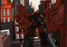 The tall halloween goddess is here