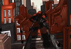 The tall halloween goddess is here