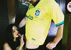 leo skol, brazilian game night turned steamy with hot brunette! 🔥