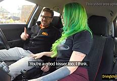 Phoenix Madina banged by instructor outdoors