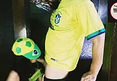 leo skol, brazilian game night turned steamy with hot brunette! 🔥