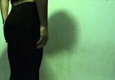 Mexican Gay Dancer Crossdresses on Webcam with Emotional Passion