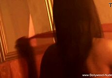 beautiful indian babe teasing with nude dancing, feeling so cute