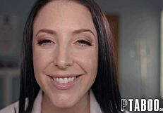 Bold teen Angela White undergoes intense full body physical exam in ASMR fantasy