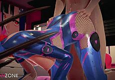 Cute D.Va Fucked in Overwatch!