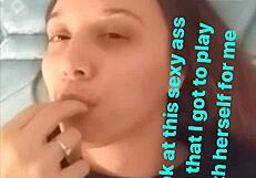 Ashley Kindell Shows Off Her Fingering Skills 😏