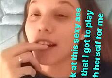 Ashley Kindell Shows Off Her Fingering Skills 😏