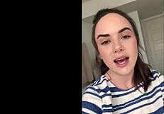 Natural tits teen bounces on older cock in bold young action.