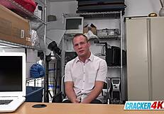 Hey, wanna see this thick black cock slam a muscled white dude?