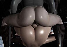 wild halloween sex with vampire serana in elder scrolls skyrim