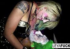 Blonde Babe Whorley Quinn in cosplay gets fucked by joker