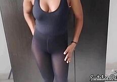 Why Do Sexy Ebony Sluts Strip Down to Trimmed Pink Pussy?