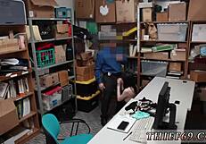 Police Woman Suspect Caught Crimson by Store Associate in Intense Hardcore Bust.