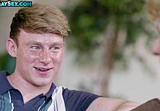 muscle gay stud fucks bff in asshole missionary