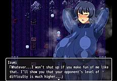 Shipwrecked Spaceship Todoroki: Izumi Provokes Horny Man Then Begs For Cunt Fuck