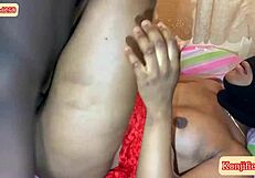 Feeling the holiday passion as I fuck her with my black nigerian dick on christmas day