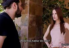 daddy4k's handsome guy helps fiery redhead hottie seek revenge on her son