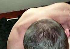 Pregnant Milf Gets Redhead Creampie