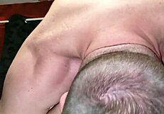 Pregnant Milf Gets Redhead Creampie