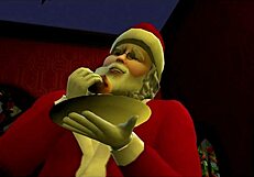 sims 4 christmas with goths bella gives santa more than cookies