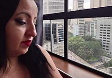 Secret Office Encounter With Busty Secretary