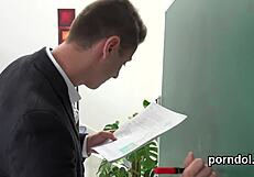 Fervid Seduced and Fucked Hard by Older Instructor