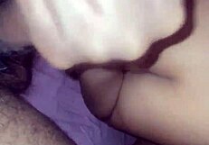 Latina amateur sucks cock in foursome