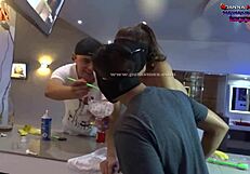 super extremo danna hot hace un coctel en su culo y después se lo come 😈