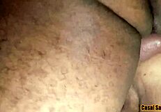 Milf shows cousin her naughty pussy eating skills