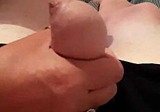 hairdresser gives intense handjob leading to cumshot