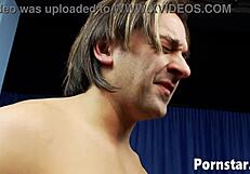 jasmine black takes deepthroat blowjob and cumshot